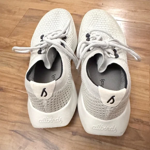 Allbirds Women's Tree Dasher 2 Active Running Walking Sneakers White 8.5 - Picture 5 of 9